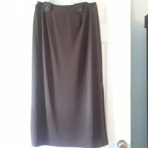 Women's Cato Long Brown Skirt